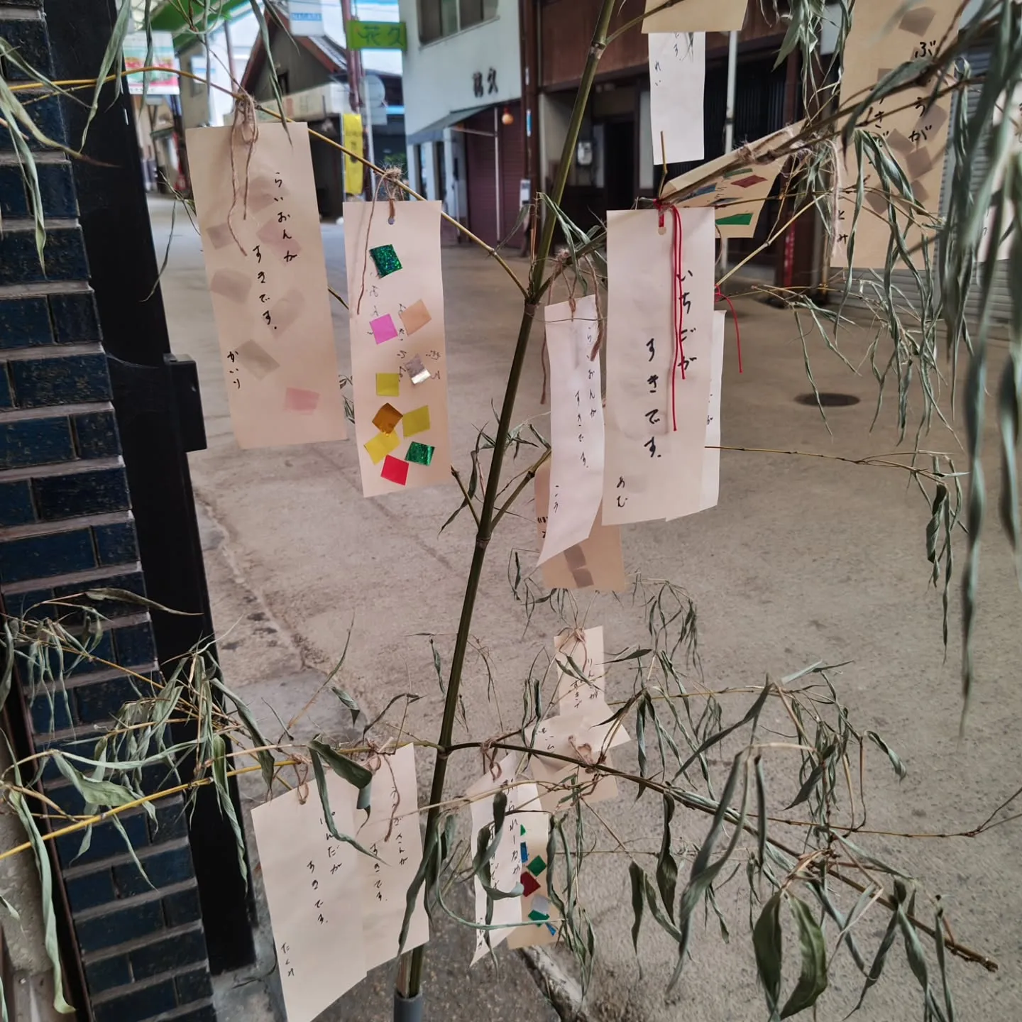 大津市ナカマチ商店街で七夕まつり開催中！