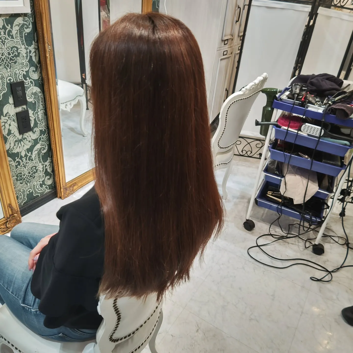 大津市ケアカラーやオーダメイドトリートメントで5歳若見えを叶...