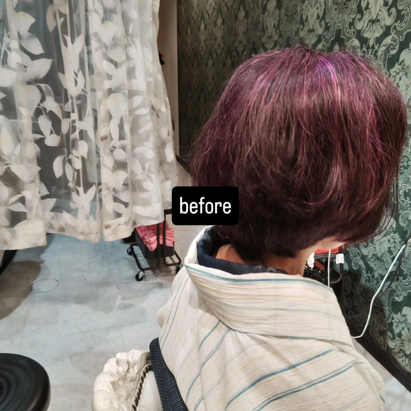 大津市ヘアケア頭皮ケア収まり再現性の高い骨格修正カットで5歳...