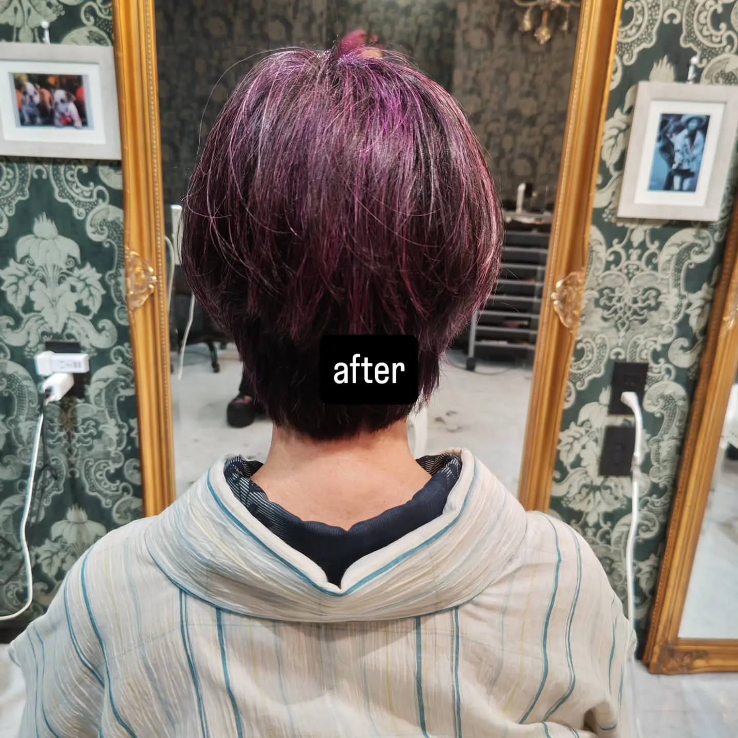 大津市ヘアケア頭皮ケア収まり再現性の高い骨格修正カットで5歳...